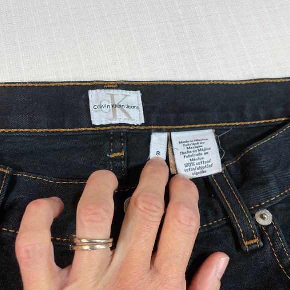 Black Calvin Klein Jeans Women's Size 8 - Picture 3 of 8